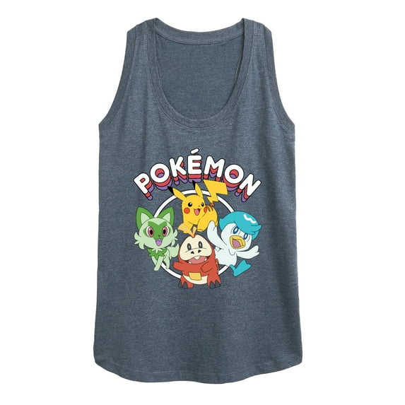 Pokémon - Scarlet & Violet Starters - Women's Racerback Tank Top