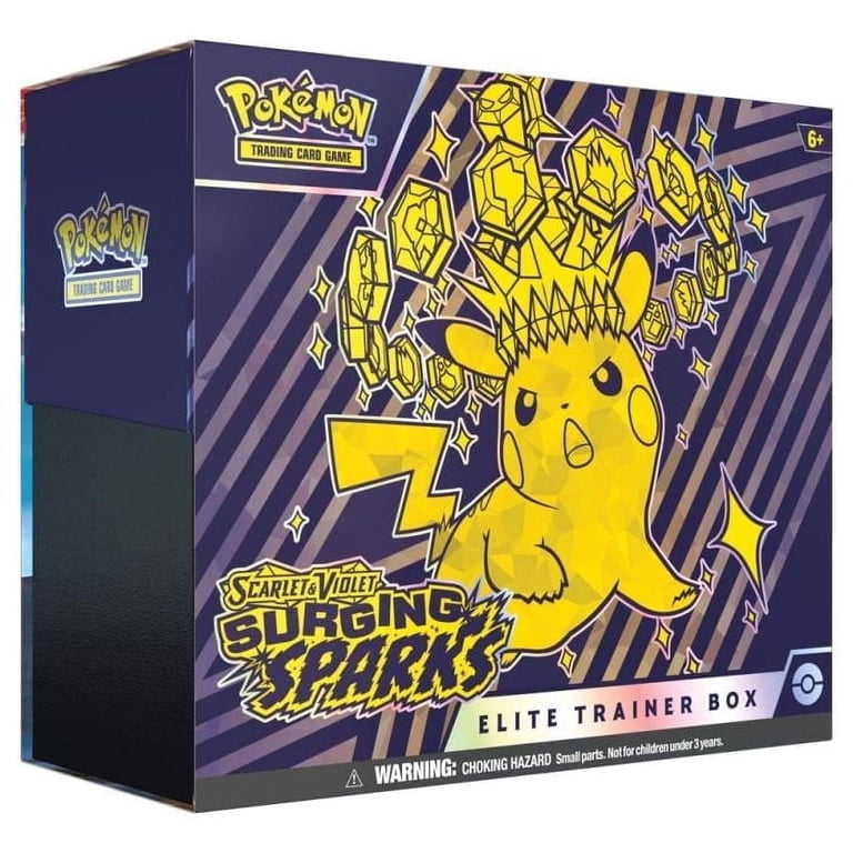 Pokemon TCG Scarlet Violet Surging Sparks Elite Trainer Box, 11
