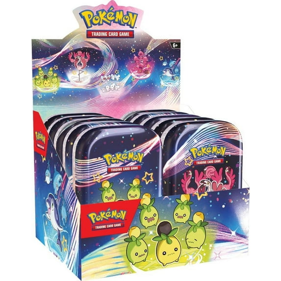 Pokemon TCG: Scarlet and Violet: PALDEAN Fates: Mini Tin Display
