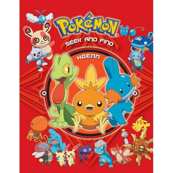 PokÃ©mon Seek and Find PokÃ©mon Seek and Find: Hoenn, (Hardcover)