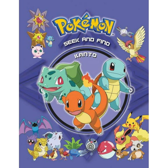 Pokémon Seek and Find Pokémon Seek and Find: Kanto, (Hardcover)