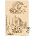 thumbnail image 1 of Pokémon - Sepia Scene Wall Poster with Pushpins, 22.375" x 34", 1 of 6