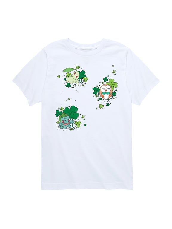 Pokémon - Shamrocks Boys' Short Sleeve Graphic T-Shirt