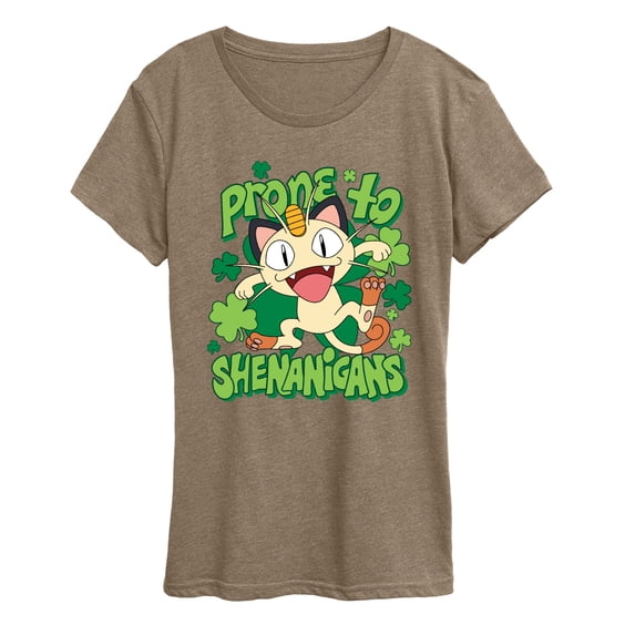 Pokémon - Shenanigans Meowth - Women's Short Sleeve Graphic T-Shirt