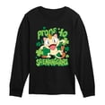 thumbnail image 1 of Pokémon - Shenanigans Meowth - Youth Boys Long Sleeve Graphic T-Shirt, 1 of 4