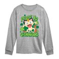thumbnail image 1 of Pokémon - Shenanigans Meowth - Youth Boys Long Sleeve Graphic T-Shirt, 1 of 4