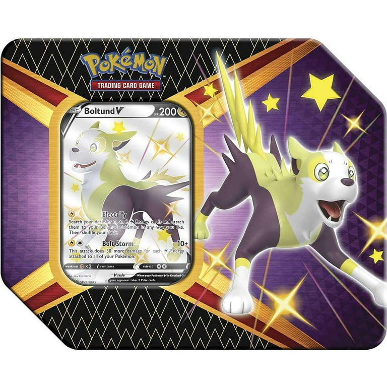 pokmon trading card game - lightning tin Game: Tin-Box Paldea Legends Eevee Evolutions Tin Pokemon TCG: Elemental Power Tin
