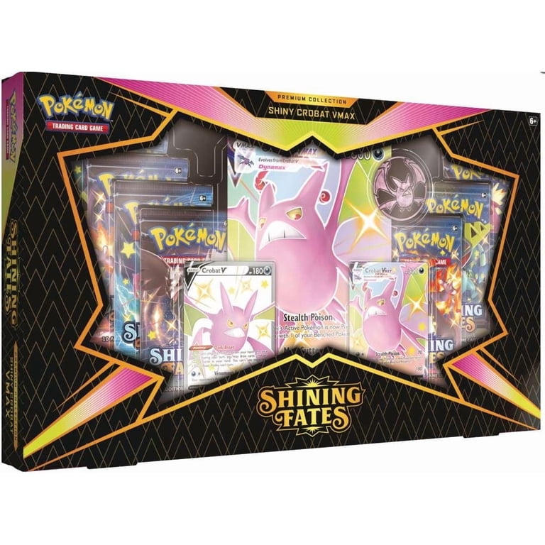shining fates booster box walmart Pokemon Official TCG: Pack This factory Pokmon Shining Fates Crobat VMAX