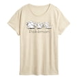 thumbnail image 1 of Pokémon - Sketched Starters-  Women's Short Sleeve Graphic T-Shirt, 1 of 5