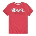 thumbnail image 1 of Pokémon - Sketchy Starters - Youth Short Sleeve Graphic T-Shirt, 1 of 5
