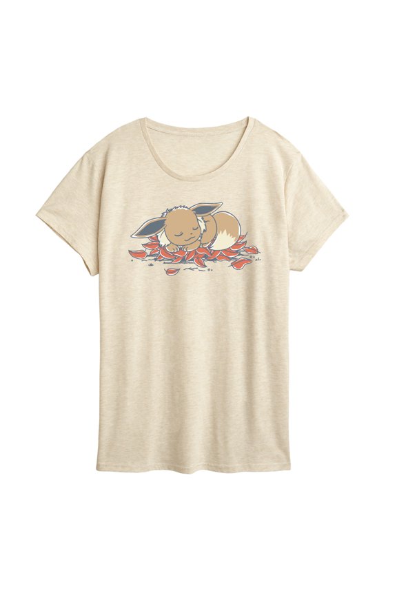 Pokémon - Sleeping Eevee Short Sleeve Graphic T-Shirt