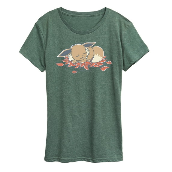 Pokémon - Sleeping Eevee - Women's Short Sleeve Graphic T-Shirt