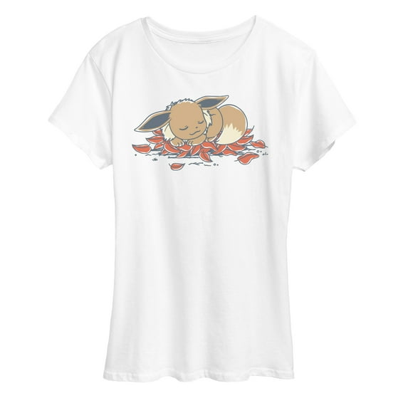 Pokémon - Sleeping Eevee - Women's Short Sleeve Graphic T-Shirt