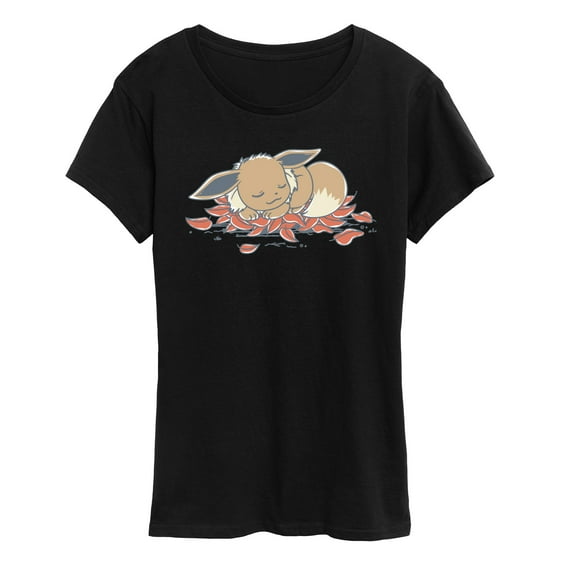 Pokémon - Sleeping Eevee - Women's Short Sleeve Graphic T-Shirt