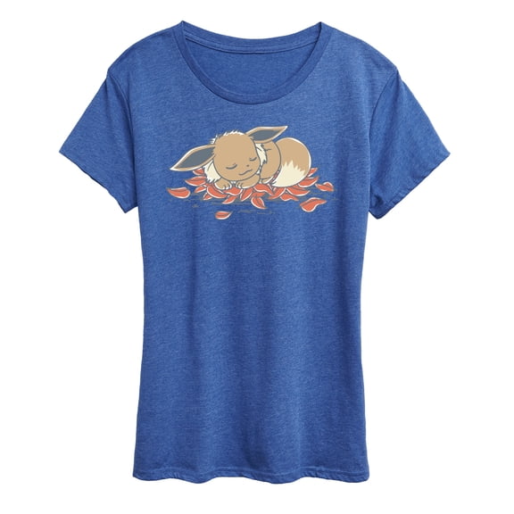 Pokémon - Sleeping Eevee - Women's Short Sleeve Graphic T-Shirt