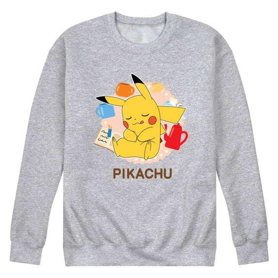 Pokémon - Sleeping Pikachu - Men's Crew Fleece Sweatshirt