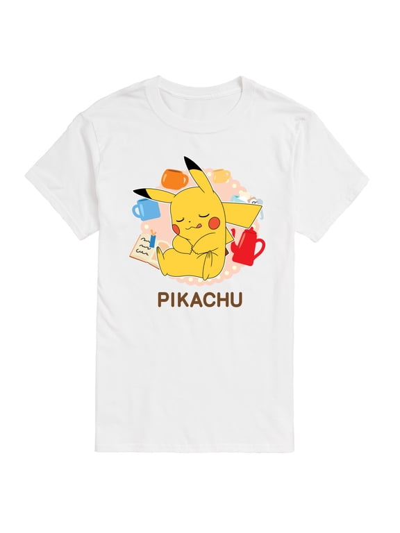 Pokémon - Sleeping Pikachu Men's Short Sleeve Graphic T-Shirt