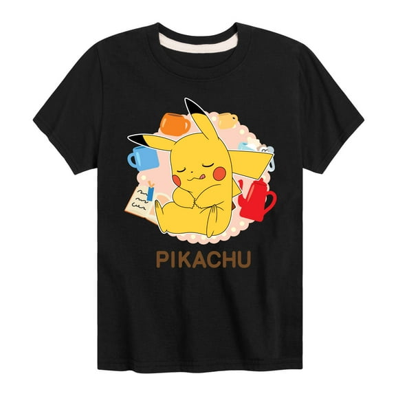 Pokémon - Sleeping Pikachu - Toddler And Youth Short Sleeve Graphic T-Shirt