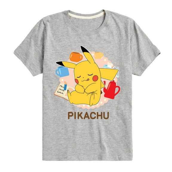 Pokémon - Sleeping Pikachu - Toddler And Youth Short Sleeve Graphic T-Shirt