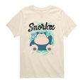 thumbnail image 1 of Pokémon - Snorlax Graffiti - Youth Boys Short Sleeve Graphic T-Shirt, 1 of 3