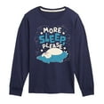 thumbnail image 1 of Pokémon - Snorlax Nap All Day Sleep All Night - Toddler And Youth Long Sleeve Graphic T-Shirt, 1 of 5