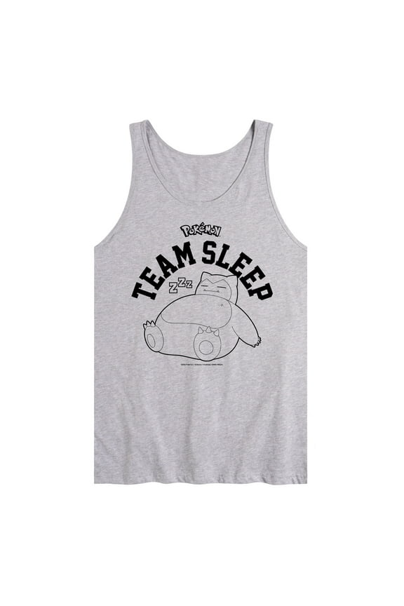 Pokémon - Snorlax Team Sleep - Men's Jersey Tank Top