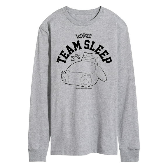 Pokémon - Snorlax Team Sleep - Men's Long Sleeve T-Shirt