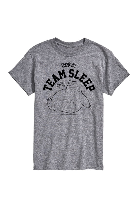 Pokémon - Snorlax Team Sleep - Men's Short Sleeve Graphic T-Shirt