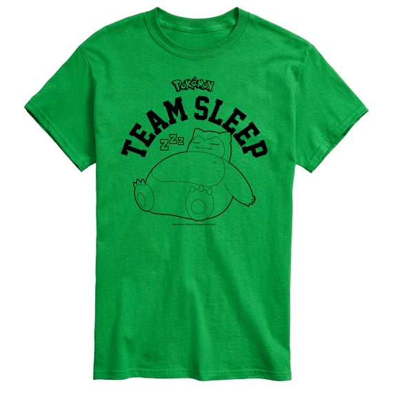 Pokémon - Snorlax Team Sleep - Men's Short Sleeve Graphic T-Shirt