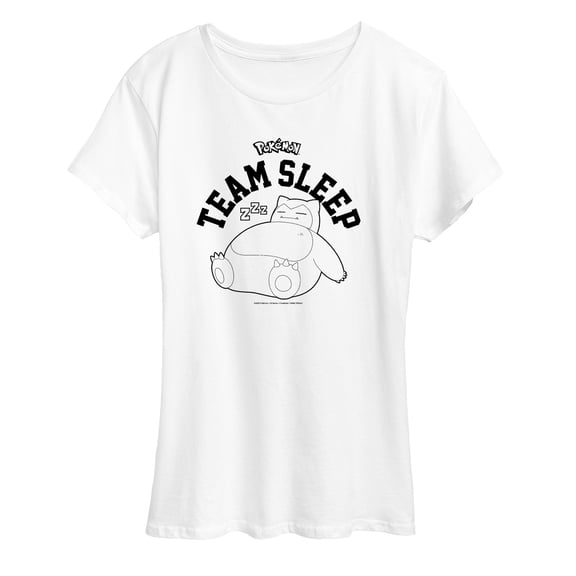 Pokémon - Snorlax Team Sleep - Women's Short Sleeve Graphic T-Shirt