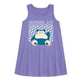 thumbnail image 1 of Pokémon - Snorlax - Youth Girls A-line Dress, 1 of 4
