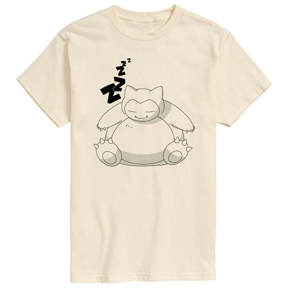 Pokémon - Snorlax Zzz - Men's Short Sleeve Graphic T-Shirt