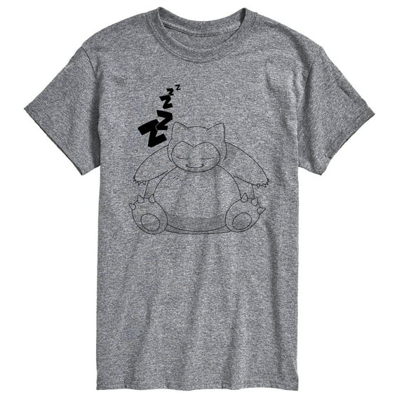 Pokémon - Snorlax Zzz - Men's Short Sleeve Graphic T-Shirt