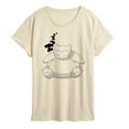 thumbnail image 1 of Pokémon - Snorlax Zzz - Women's Short Sleeve Graphic T-Shirt, 1 of 4