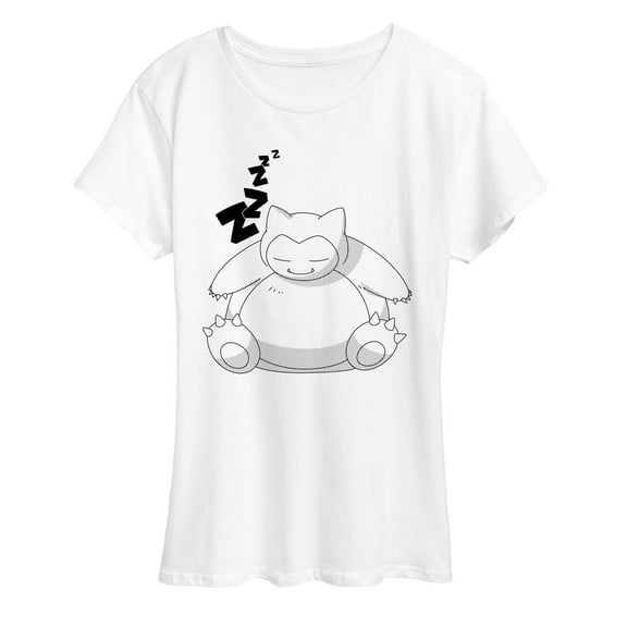 Pokémon - Snorlax Zzz - Women's Short Sleeve Graphic T-Shirt