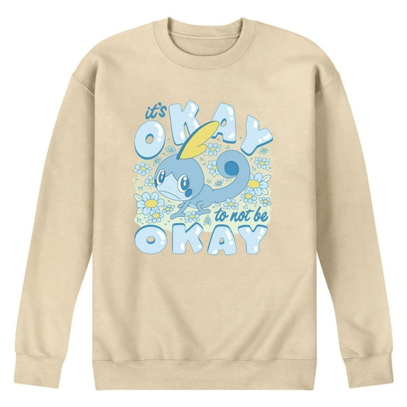 Pokémon - Sobble Okay Not Okay - Men's Crew Fleece Sweatshirt