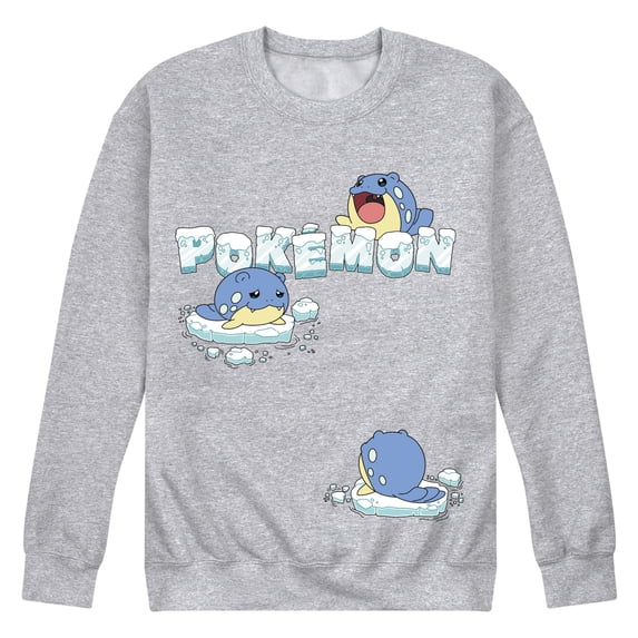 Pokémon - Spheal Ice - Men's Crew Fleece Sweatshirt