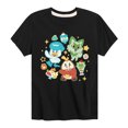 thumbnail image 1 of Pokémon - Sprig Fuec Quax Cafe - Boys Youth Short Sleeve T-Shirt, 1 of 5