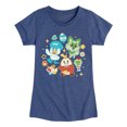 thumbnail image 1 of Pokémon - Sprig Fuec Quax Cafe - Girls Youth Fitted Short Sleeve T-Shirt, 1 of 4