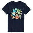 thumbnail image 1 of Pokémon - Sprig Fuec Quax Cafe - Men's Short Sleeve Graphic T-Shirt, 1 of 5