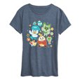 thumbnail image 1 of Pokémon - Sprig Fuec Quax Cafe - Women's Short Sleeve Graphic T-Shirt, 1 of 5