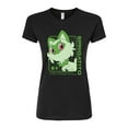 thumbnail image 1 of Pokémon - Sprigatito Stats - Juniors Fitted Graphic T-Shirt, 1 of 5