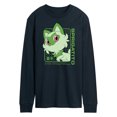 thumbnail image 1 of Pokémon - Sprigatito Stats - Men's Long Sleeve T-Shirt, 1 of 5