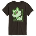 thumbnail image 1 of Pokémon - Sprigatito Stats - Men's Short Sleeve Graphic T-Shirt, 1 of 4