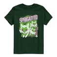 thumbnail image 1 of Pokémon - Sprigatito - Youth Boys Short Sleeve Graphic T-Shirt, 1 of 3