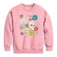 thumbnail image 1 of Pokémon - Spring Stickers - Youth Boys Crew Fleece Sweatshirt, 1 of 3