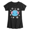 thumbnail image 1 of Pokémon - Squirtle And Snowflakes - Youth Girls Short Sleeve Graphic T-Shirt, 1 of 5