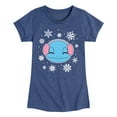 thumbnail image 1 of Pokémon - Squirtle And Snowflakes - Youth Girls Short Sleeve Graphic T-Shirt, 1 of 5