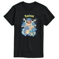 thumbnail image 1 of Pokémon - Squirtle Evolution - Men's Short Sleeve Graphic T-Shirt, 1 of 5