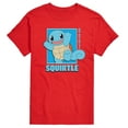 thumbnail image 1 of Pokémon - Squirtle Pokedex - Men's Short Sleeve Graphic T-Shirt, 1 of 4